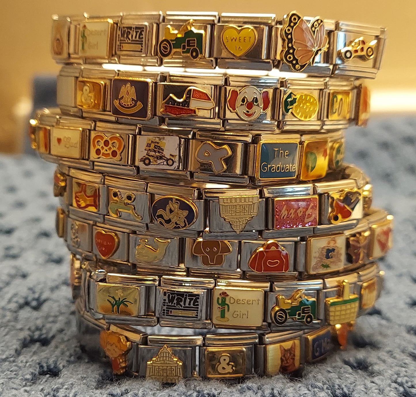 My Store Full Italian Charm Bracelet